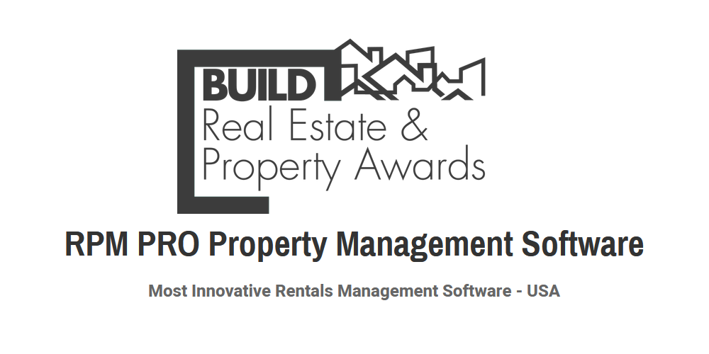 WINNERS: BUILD Magazine Most Innovative Rentals Management Software 2019 Image